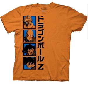 NWOT Dragon Ball Z Goku & Company Shirt Size: S